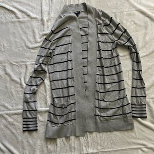 Express striped cardigan